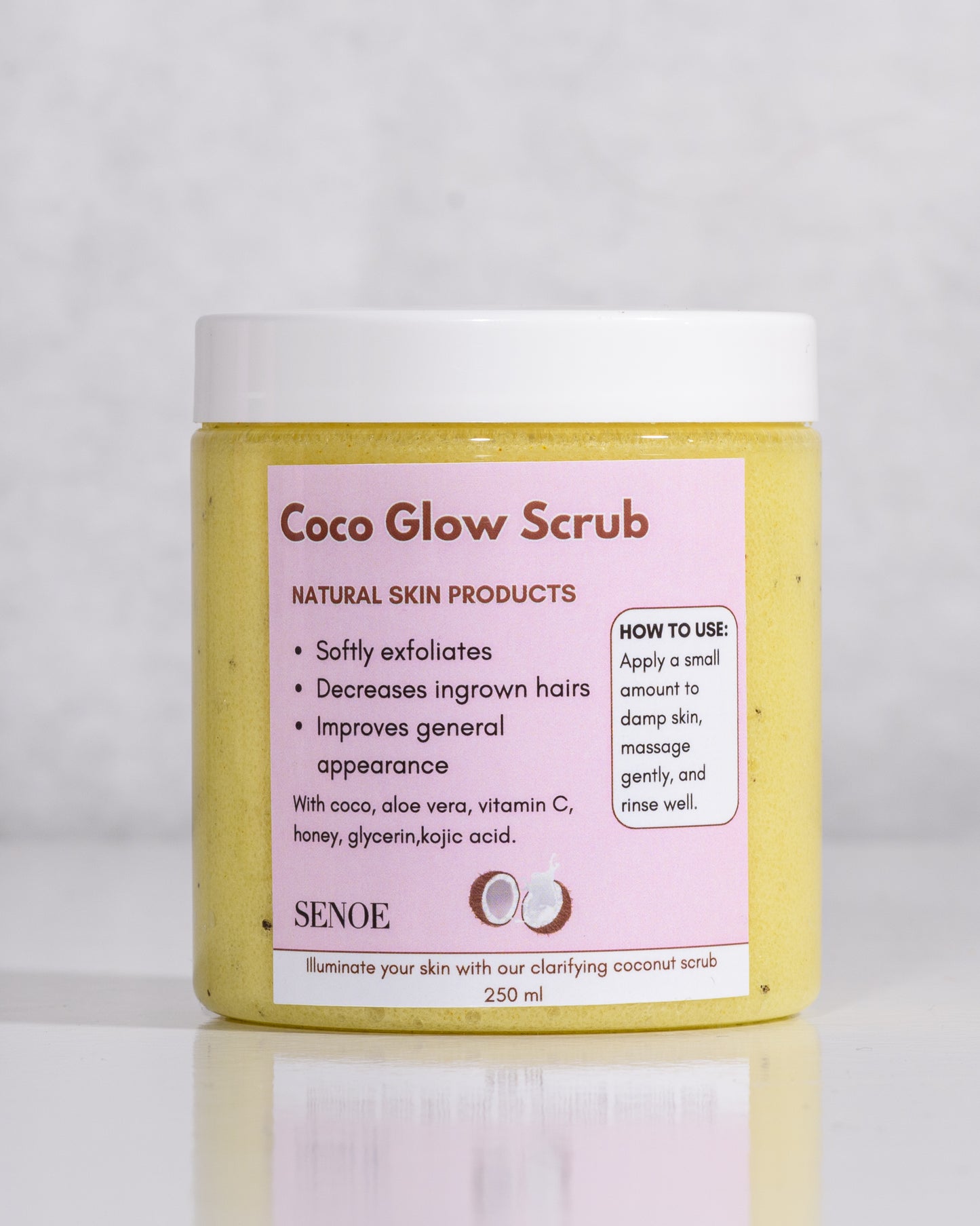 Glow scrub